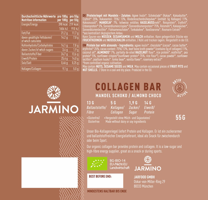 Collageenreep, amandel