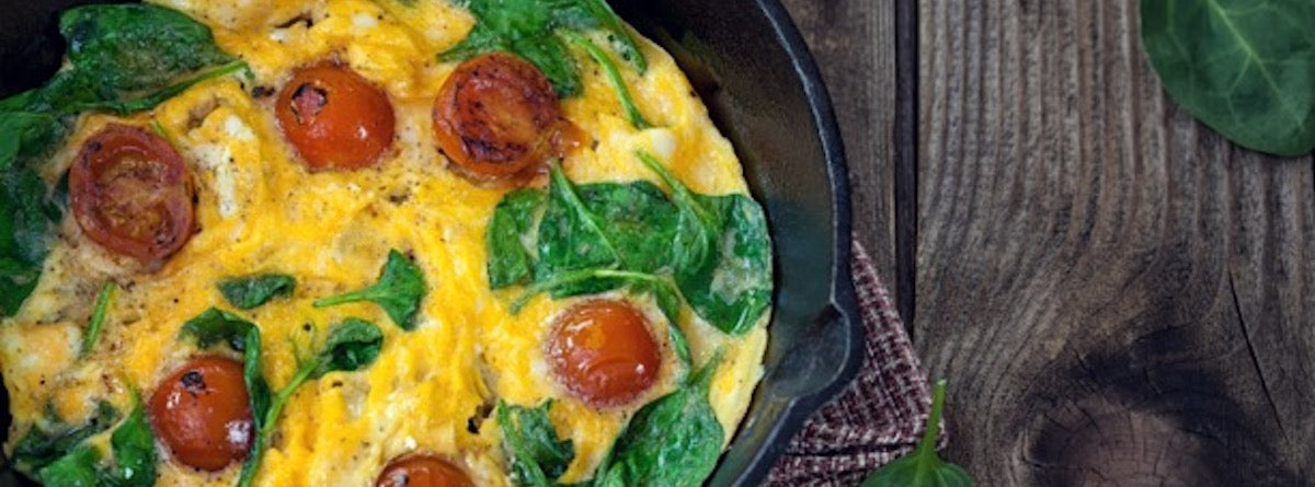 Keto ontbijt: hartig omelet