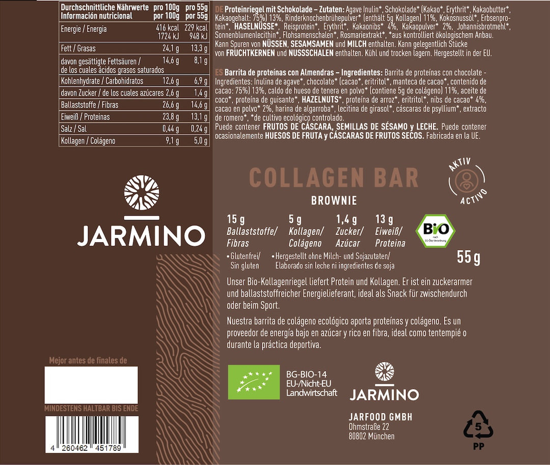 Collageenreep, brownie