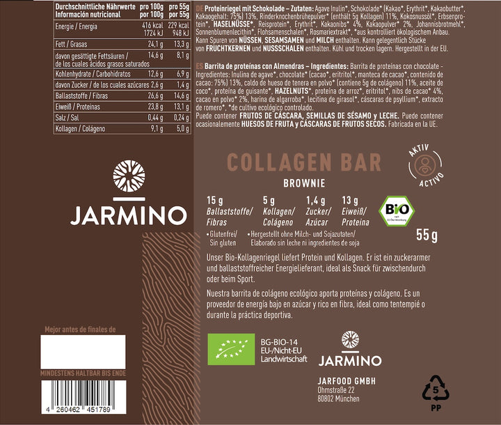 Collageenreep, brownie