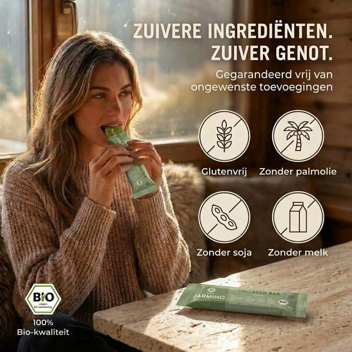 Collageenreep, matcha