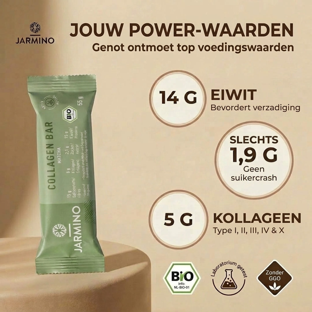 Collageenreep, matcha