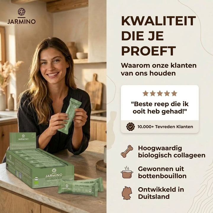 Collageenreep, matcha